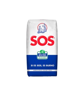 Arroz redondo SOS - Paquete de 1 kg