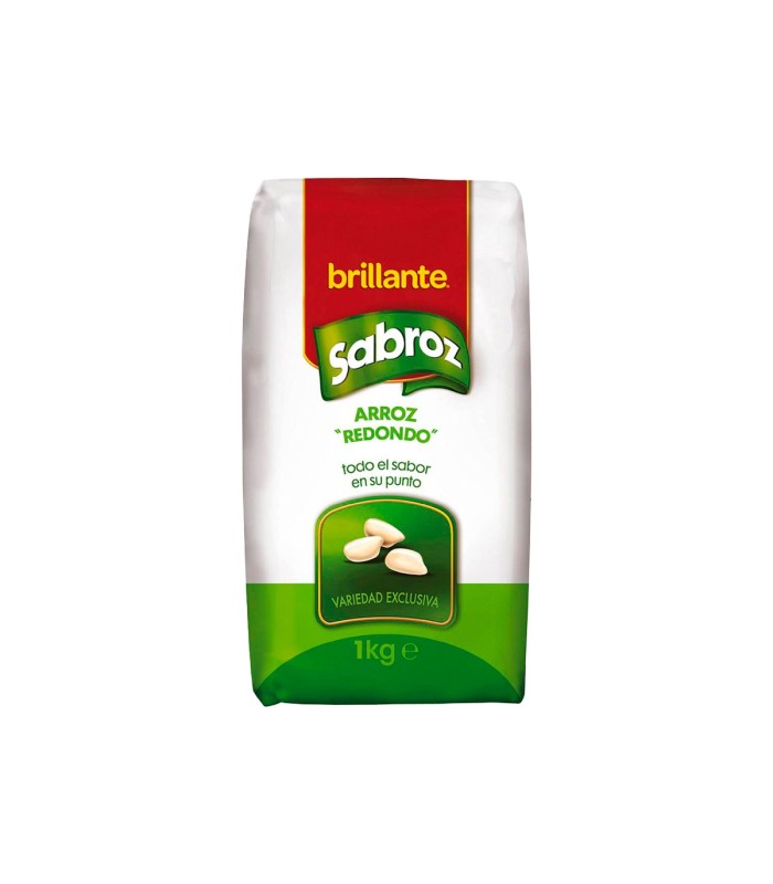 Arroz redondo Brillante Sabroz - Paquete de 1 kg