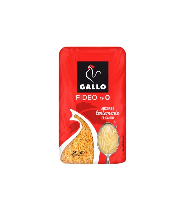Fideo Nº0 Gallo - Paquete de 450 g