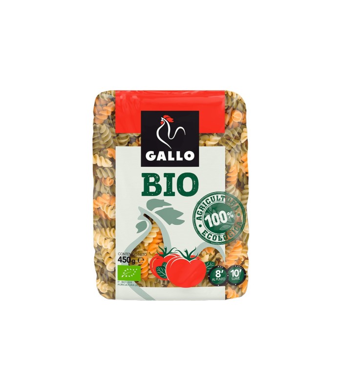 Hélices vegetales Gallo Bio - Paquete de 450 g