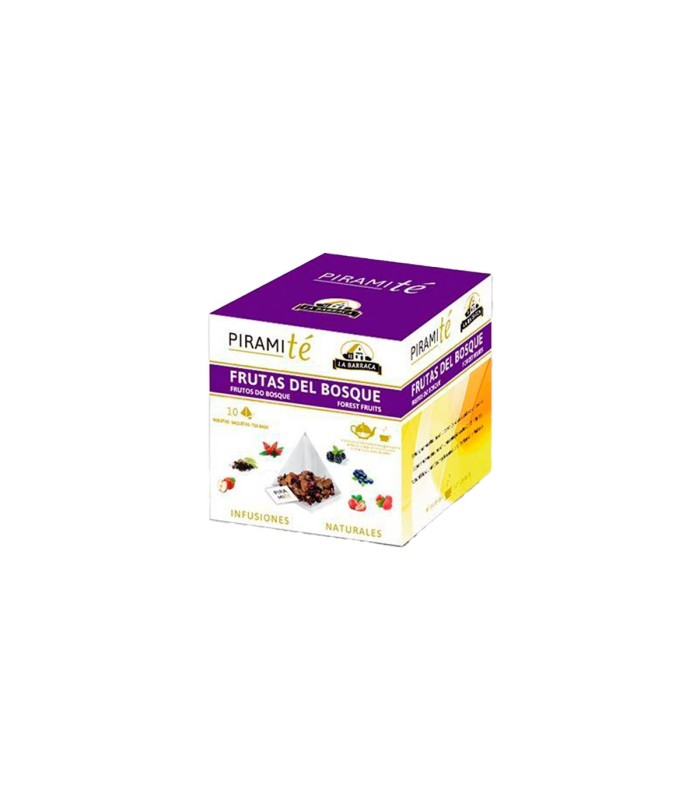 Infusión de frutas del bosque La Barraca PiramiTé - Paquete de 10 bolsitas