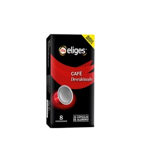 Café en cápsulas descafeinado IFA Eliges - Paquete de 20 cápsulas