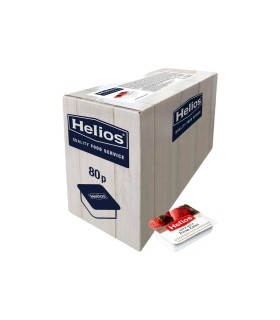 Mermelada de fresa monodosis Helios 25 g - Caja de 80 tarrinas