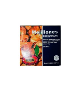 Mejillones gigantes en escabeche Corbeta | 15/20 piezas - 550 g