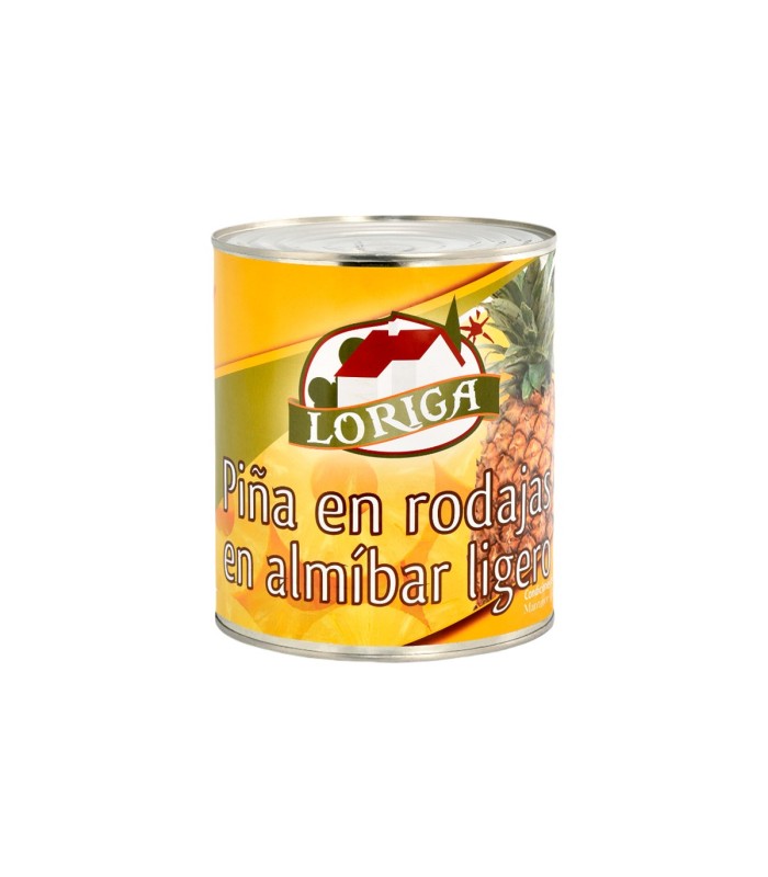 Piña en almíbar Loriga - Lata de 3 kg