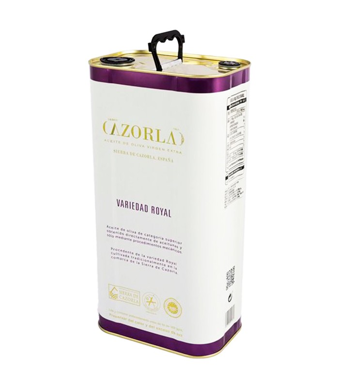 Aceite de oliva Aceites Cazorla | Royal - 5 L - Lata