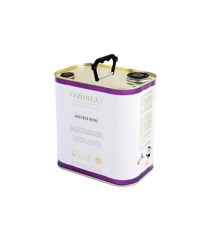 Aceite de oliva Aceites Cazorla | Royal - 2,5 L - Lata