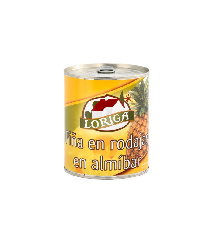 Piña en almíbar Loriga - Lata de 1 kg