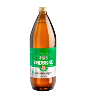 Cerveza Emdbrau - 1 L - Caja de 6 botellas