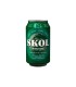 Cerveza Skol - 330 ml - Caja de 24 latas