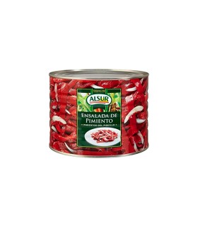 Ensalada de pimiento del piquillo asado Alsur - Lata de 1,75 kg