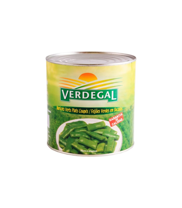 Judías verdes anchas Verdegal - Lata de 3 kg