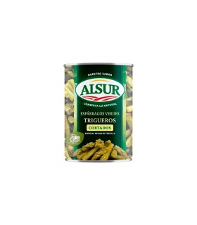 Espárragos trigueros cortados Alsur - Lata de 210 g