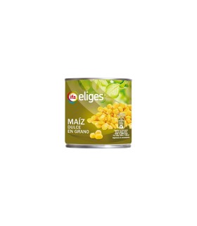 Maíz dulce en granos IFA Eliges - Lata de 285 g