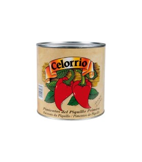 Pimientos del piquillo Celorrio - Lata de 3 kg con 80/100 piezas