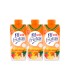 Zumo con leche Pascual Bifrutas Tropical - 330 ml - Caja de 6 packs de 3 briks
