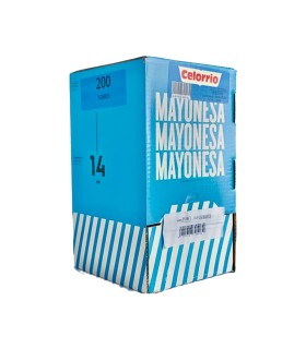 Mayonesa monodosis Celorrio 14 g - Caja de 200 sobres