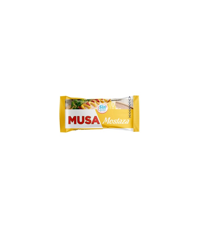 Mostaza monodosis Musa 9 ml - Caja de 204 sobres