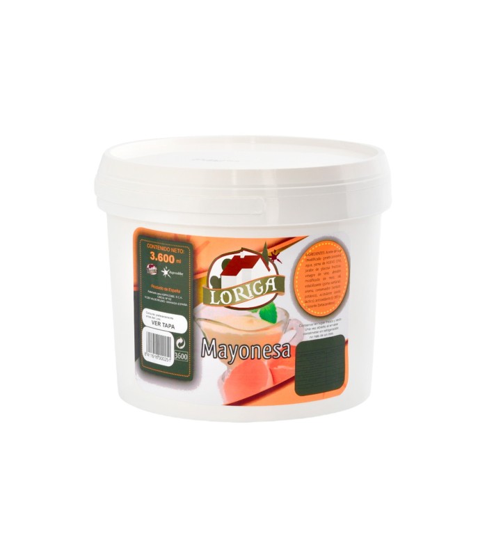 Mayonesa Loriga - Cubo de 3,6 kg