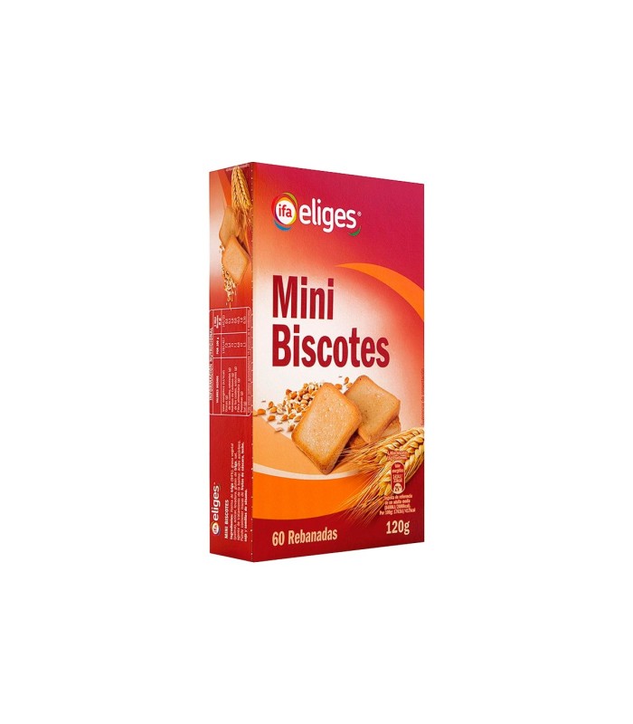 Minibiscotes IFA Eliges - Paquete de 120 g