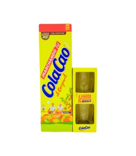 Cacao soluble monodosis ColaCao - 18 g - 50 sobres + 2 vasos de regalo