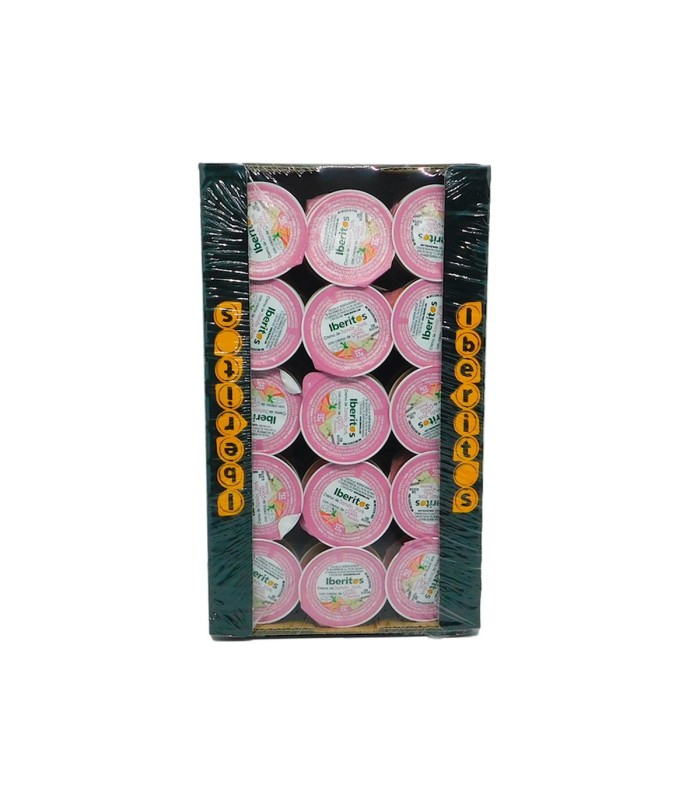 Crema de jamón york Iberitos 23 g - Caja de 45 tarrinas