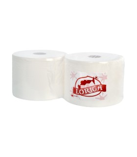 Bobina de papel industrial de pasta pura Loriga - Bobina de 4 kg