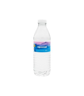 Agua mineral Aquadibe (Fuentevera) - 500 ml - Caja de 24 botellas