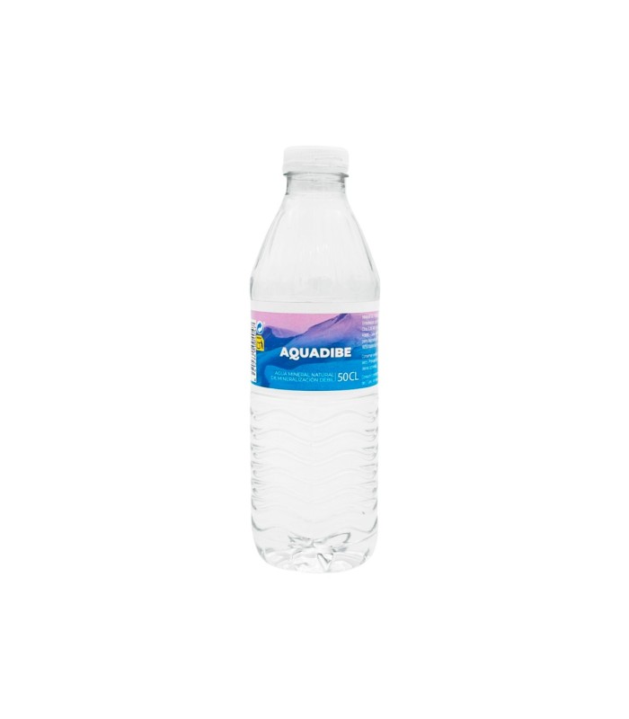 Agua mineral Aquadibe (Fuentevera) - 500 ml - Caja de 24 botellas