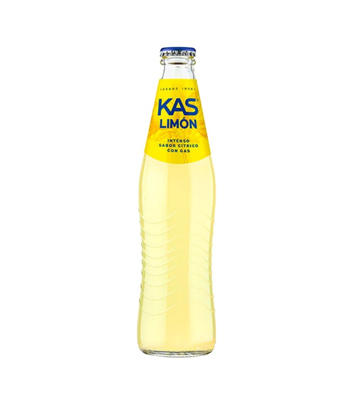 Refresco KAS Limón - 350 ml - Caja retornable de 24 botellas