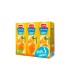 Zumo de naranja Juver Disfruta | Sin azúcar - 200 ml - Caja de 10 packs de 3 briks