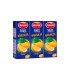 Zumo de naranja Juver 100% Fruta - 200 ml - Caja de 10 packs de 3 briks
