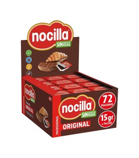 Crema al cacao con avellanas monodosis Nocilla Original 15 g - Caja de 72 tarrinas
