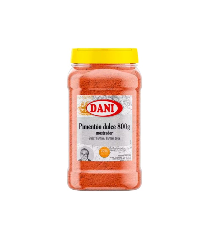 Pimentón dulce mostrador Dani - Bote de 800 g