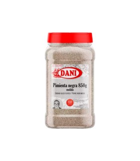Pimienta negra molida Dani - Bote de 850 g