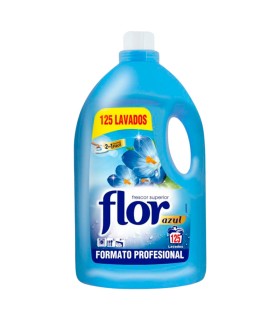 Suavizante Flor Azul Profesional 125 lavados - Garrafa de 5 L