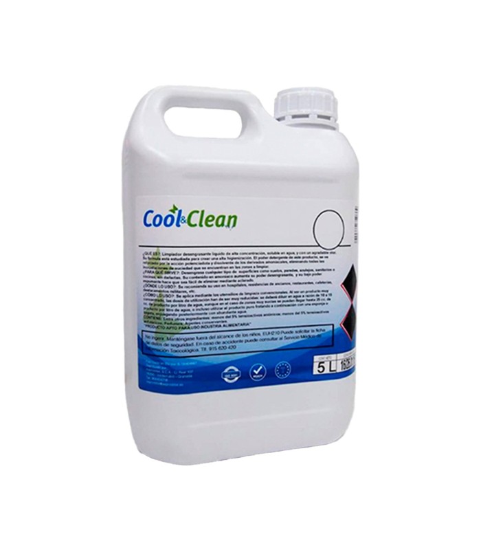 Desengrasante de planchas/hornos Cool & Clean - Garrafa de 5 L
