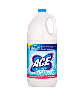 Lejía para lavadora ACE Clásica - Garrafa de 4 L
