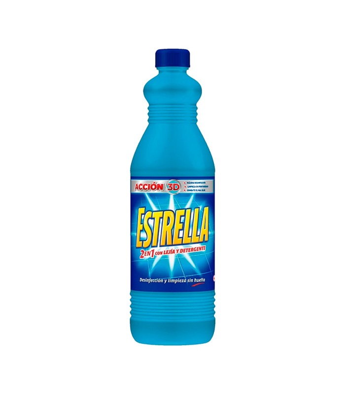 Lejía con detergente Estrella - Botella de 1,43 L