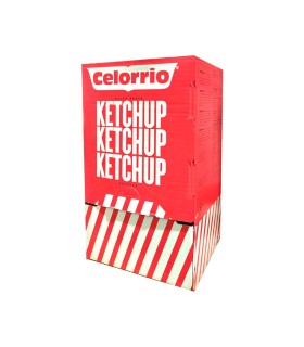 Ketchup monodosis Celorrio 12 g - Caja de 250 sobres