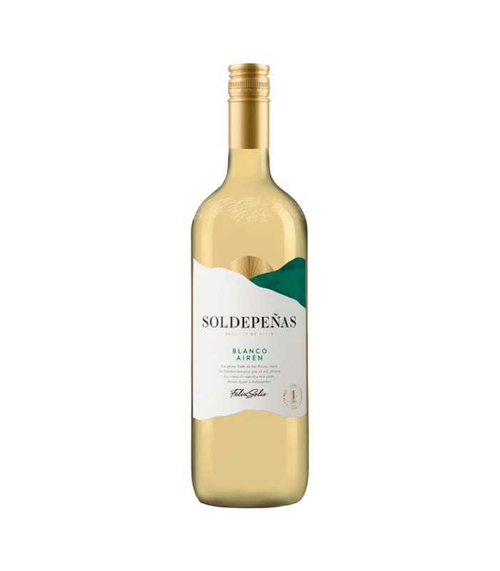 Vino blanco Soldepeñas - 1 L - Botella