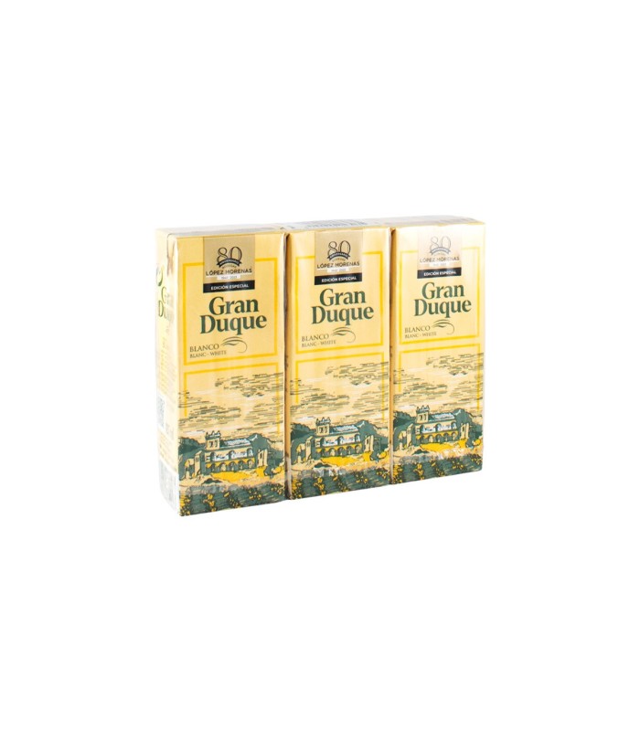 Vino blanco Gran Duque - 187 ml - Caja de 8 packs de 3 briks