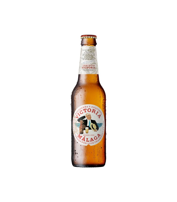 Cerveza Victoria Málaga - 250 ml - Caja retornable de 30 botellas