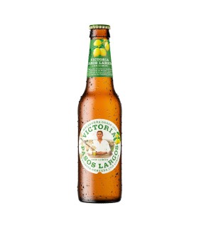 Cerveza Victoria Pasos Largos - 330 ml - Caja retornable de 24 botellas