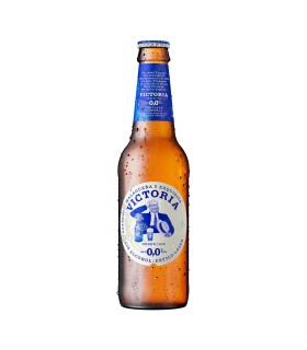 Cerveza sin alcohol Victoria 0,0% - 330 ml - Caja retornable de 24 botellas