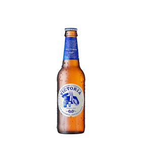 Cerveza sin alcohol Victoria 0,0% - 250 ml - Caja retornable de 30 botellas