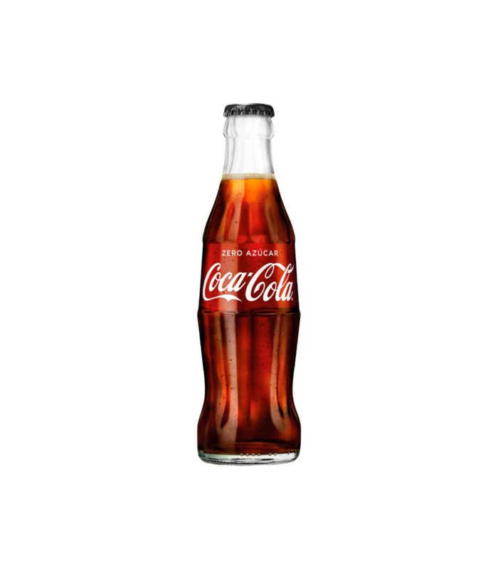 Refresco Coca-Cola Zero - 200 ml - Caja de 24 botellas
