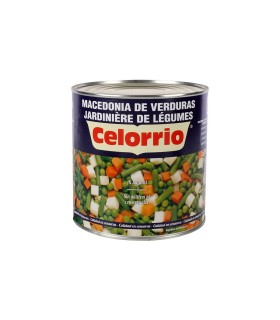Macedonia de verduras Celorrio - 3 kg - Lata