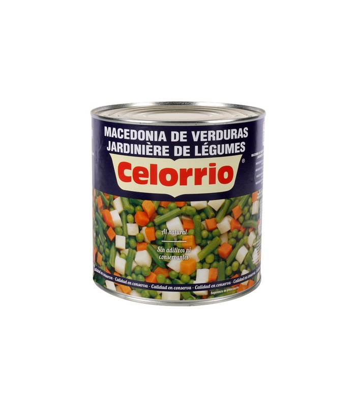 Macedonia de verduras Celorrio - 3 kg - Lata