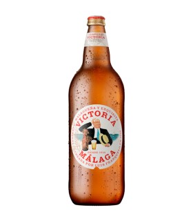 Cerveza Victoria Málaga - 1 L - Caja de 6 botellas